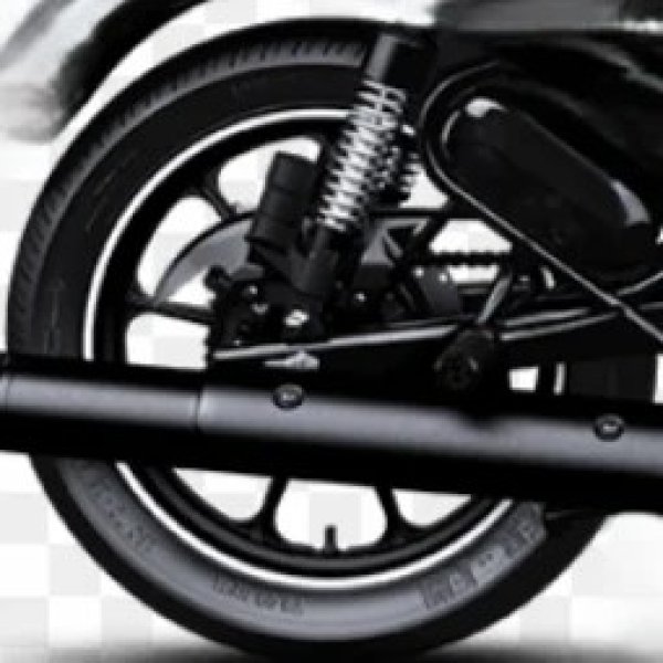  Rear Wheel Assy With Sticker White For Thunderbird x350 