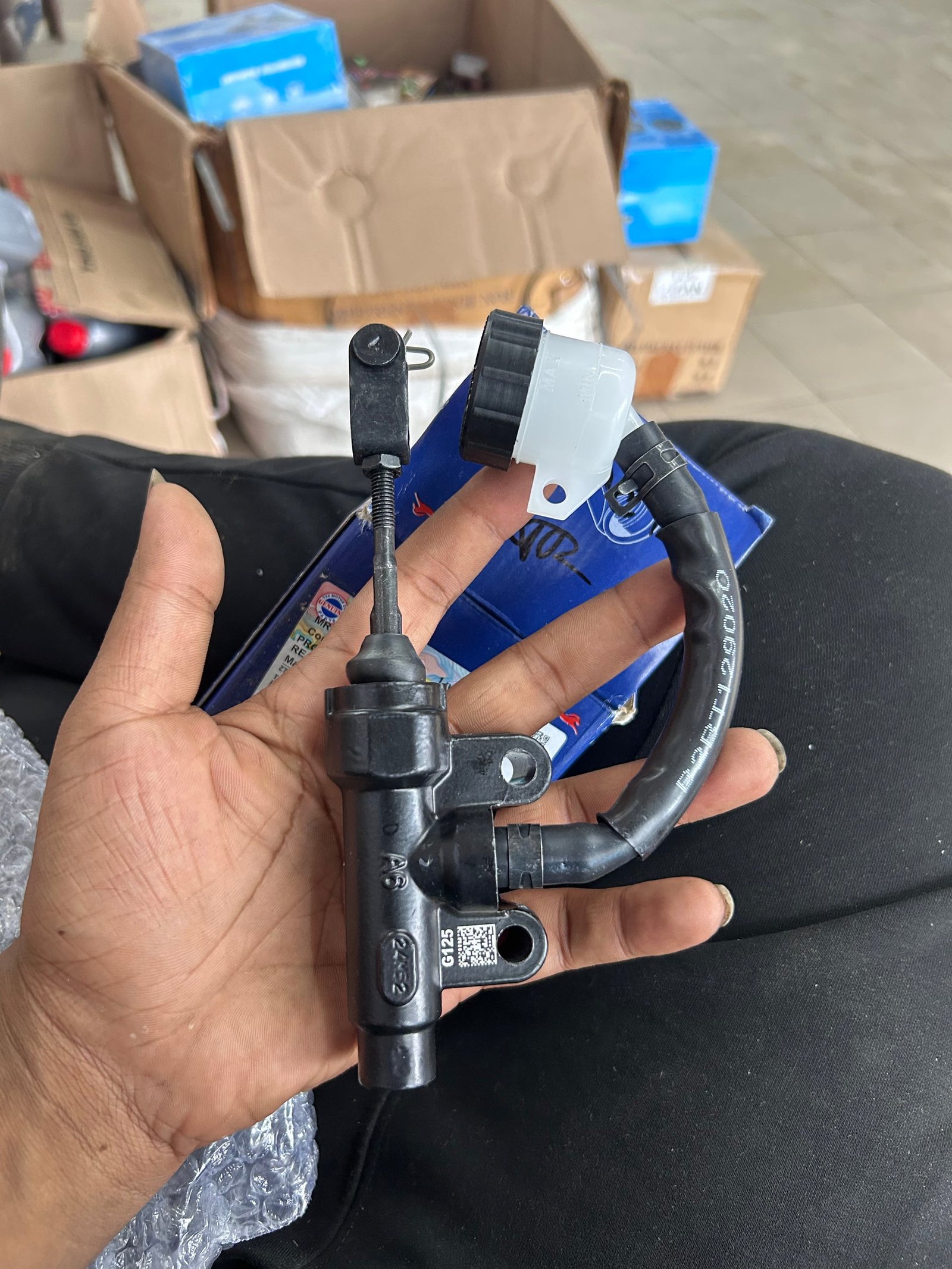 TVS N9112070 Rear Master Cylinder Assembly – Genuine Part for Apache RTR Series (160, 180, 200) BS4 & BS6