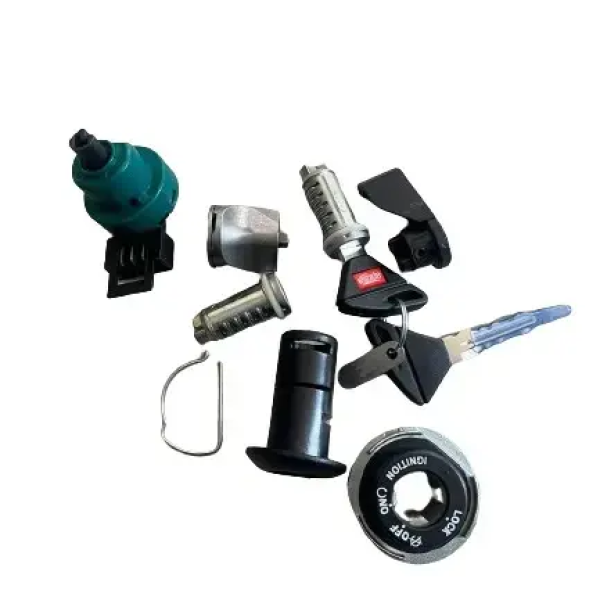 Aprilia Lock Set Assembly Set Of 6 - Indian Bikes Spares