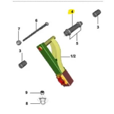 ASSEMBLY DISTANCE PIECE TA IGUS AL171147 3W BAJAJ DIESEL CNG (OEM)