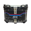 Wanderer GS aluminium top box 45 ltrs - LGP (inspired by international moto tourers) compatible for all motorcycle - BLACK