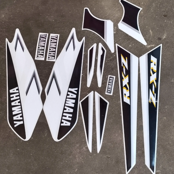 RXZ STICKER KIT BLUE - Buy Online at Best Price Indian Bikes Spares