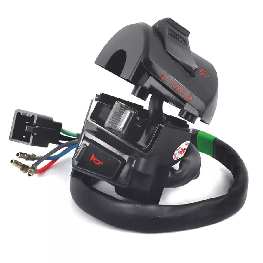 Uno Minda Handle Bar Switch - Left Side, Kick Start for Hero Ambition - Disc (SW-0659A)