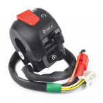 Uno Minda Handle Bar Switch - Right Side (Self Start) for TVS Apache RTR 160 (Single & Double Disc)/RTR 180 (Double Disc) (SW-0666AE)