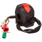 Uno Minda Handle Bar Switch - Right Side (Self Start) for TVS Apache RTR 160 Refresh (Single Disc)/RTR 180 Refresh (Double Disc) (SW-0580-M01)