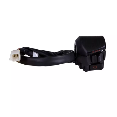 Uno Minda Handle Bar Switch - Right Side, Self Start, With Wire Coupler for Hero Achiever - Drum (SW-0660L)