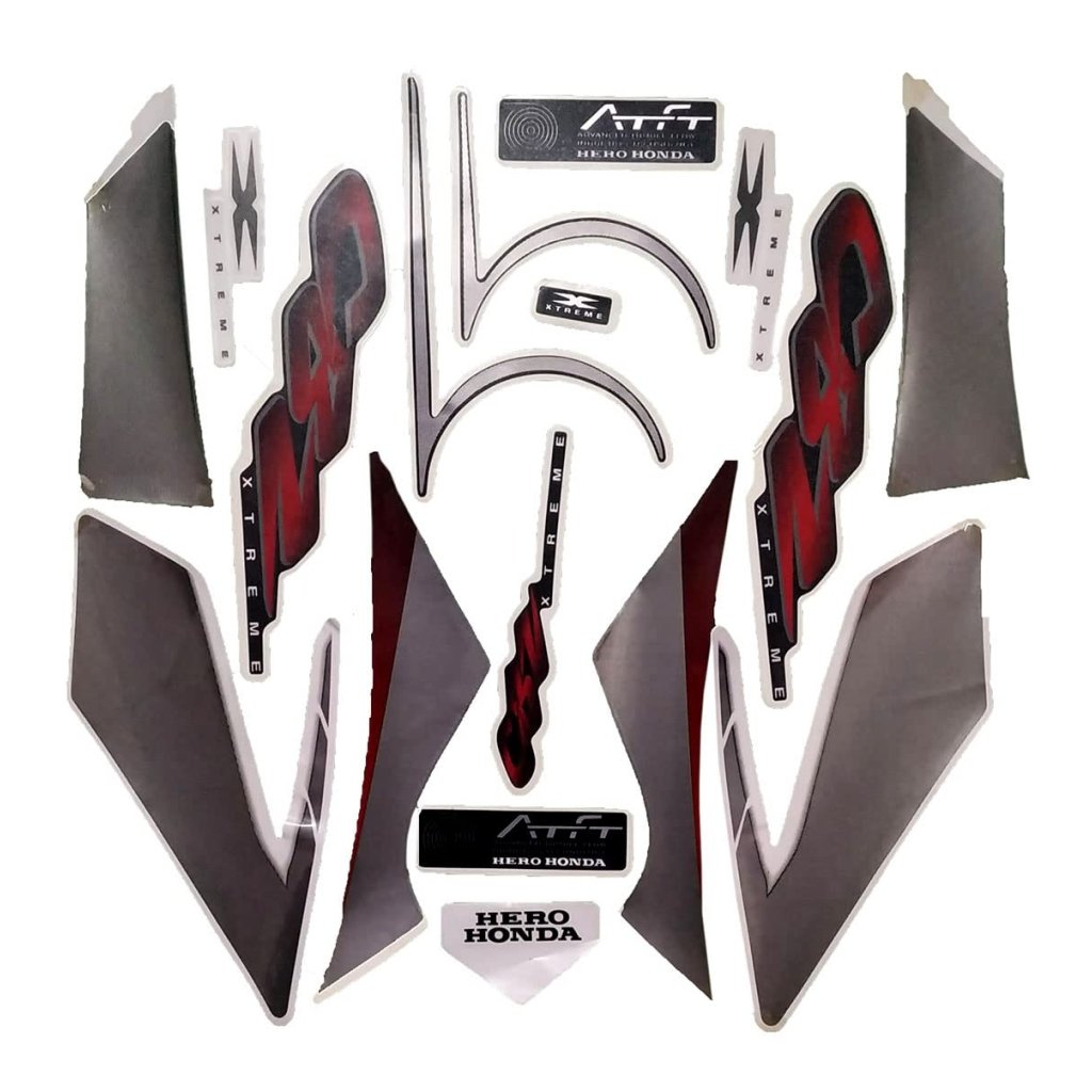 Sticker Kit [2008 to 2011] for Hero CBZ Xtreme Type 2- Buy Online at ...