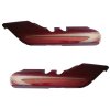 Tail Panel Red Orange Sticker for Hero Splendor Old/Plus-First Quality 