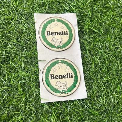 Benelli 600i Tank Monogram Logo Set of 2