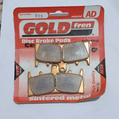 goldfren 039 front brake pads for suzuki hayabusa gsx1300r 1999 to 2007