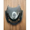 HEADLAMP VISOR FOR BAJAJ DISCOVER 135 DIGITAL METER BLACK IN COLOR WITH WIND SHIELD