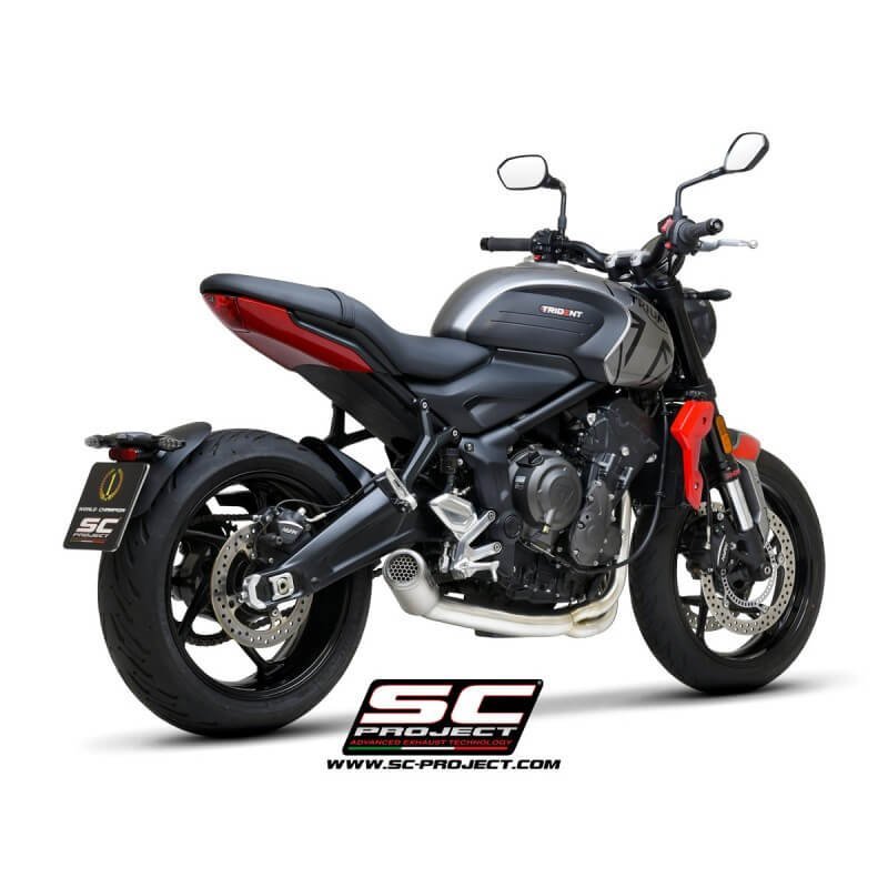SC Project CR T Full System Exhaust Triumph Trident 660 (2021 24) - Buy ...