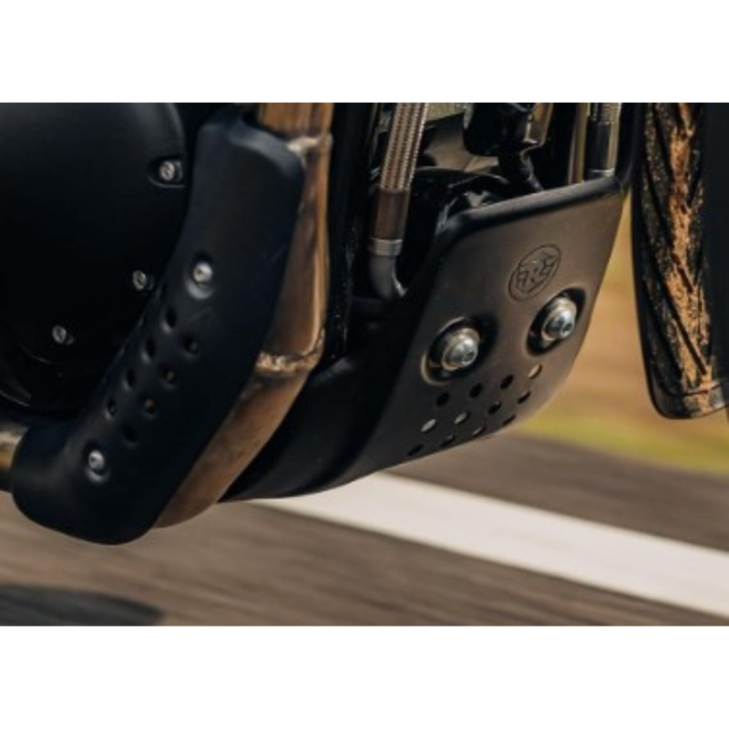 Black Large Sump Guard For Royal Enfield Bear 650 | Continental GT 650 | Interceptor INT 650 | Accessories - Image 3