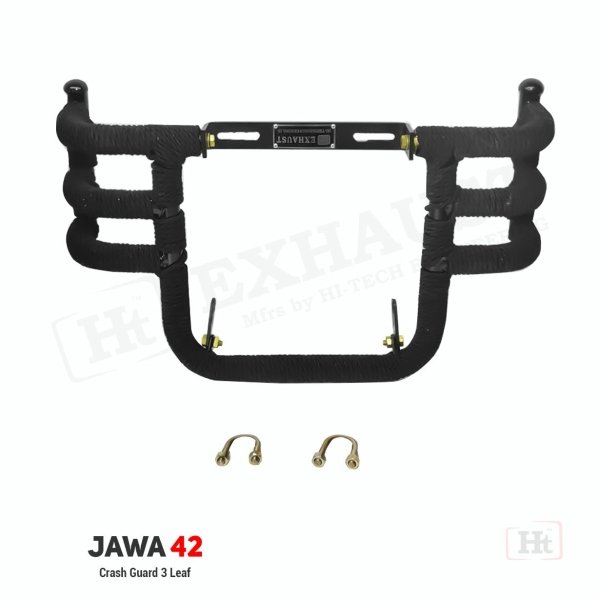 Jawa Crash Guard 3 Leaf WITH ROPE - Buy Online at Best Price Indian ...