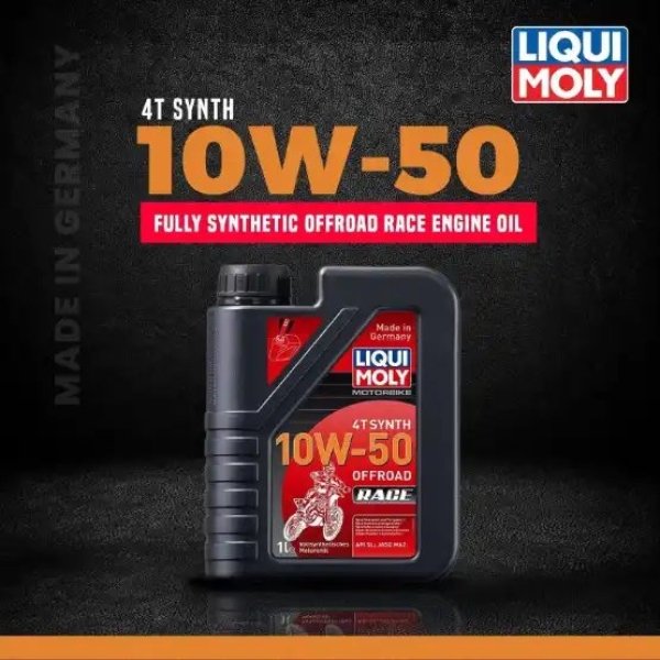 Liqui Moly 4T Offroad Race 10W50 Full Synthetic Oil (1L) - Buy Online ...