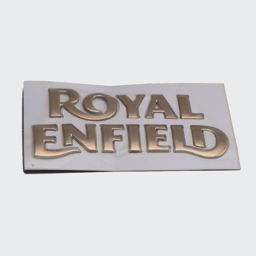 Tank Monogram Royal Enfield S.O.4 For Bullet350 [Gold] (NAB0004) - Buy ...